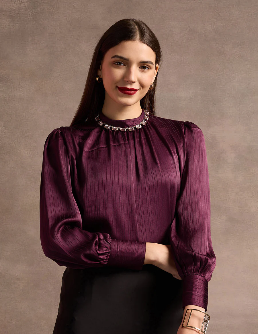 Read more about the article U.S. Polo Assn. Long Sleeve Vertical Stripe Pink Top – A Perfect Blend of Style and Comfort
