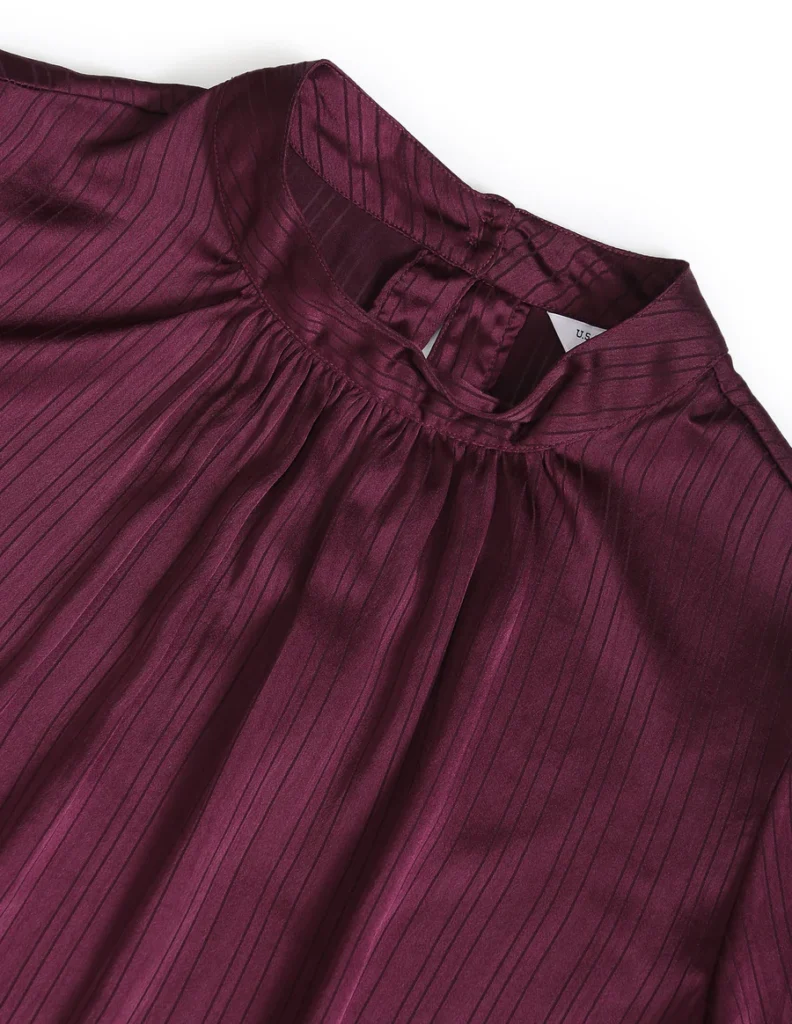 U.S. Polo Assn. Long Sleeve Vertical Stripe Pink Top – A Perfect Blend of Style and Comfort